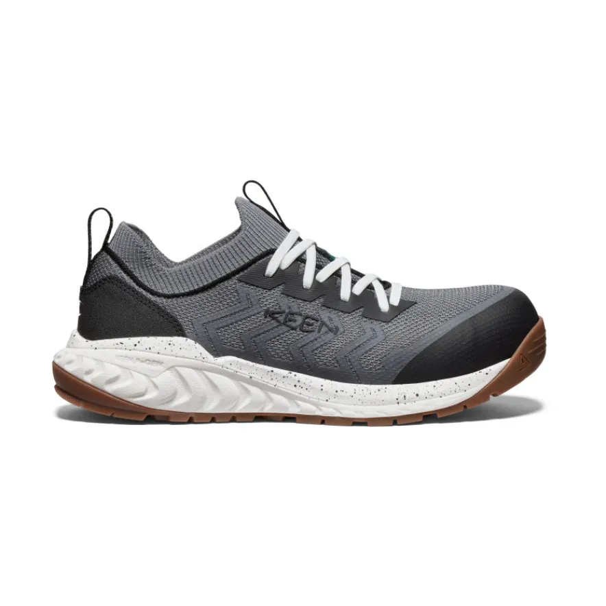 Best Sale Arvada Shift Work Sneaker Pour Homme (Carbon-Fiber Toe) | Steel Grey/Gum Homme Bottes Et Chaussures De Travail|Chaussures À Enfiler