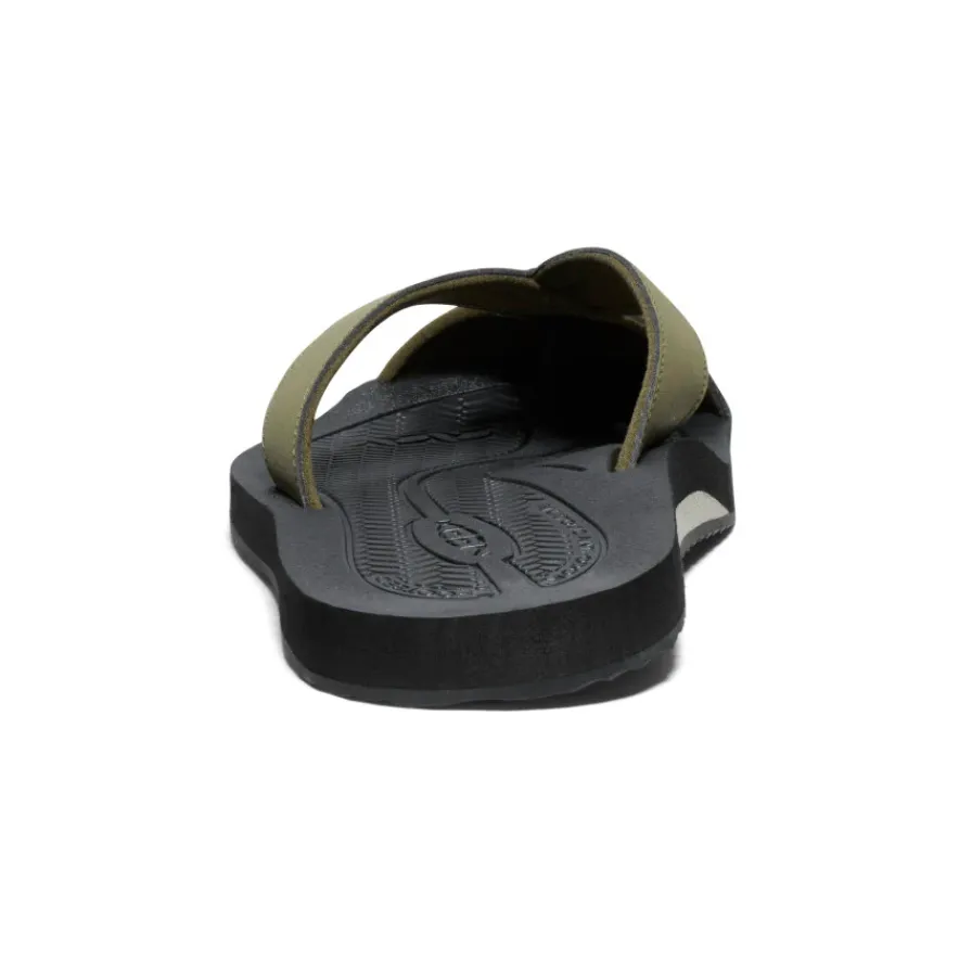 Hot Barbados Flip-Flop Pour Homme | Martini Olive/Black Homme Sandales