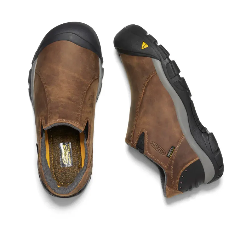 Flash Sale Brixen Waterproof Low Pour Homme | Slate Black/Madder Brown Homme Imperméable À L'eau|Chaussures À Enfiler