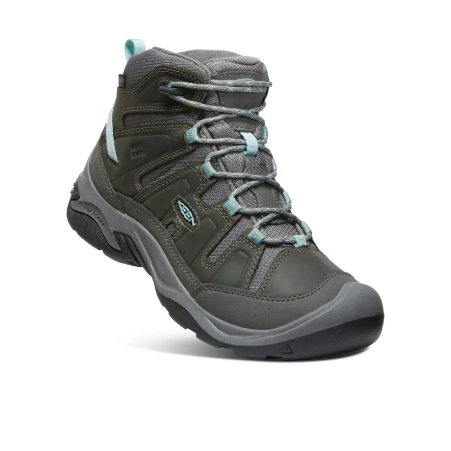 New Circadia Waterproof Boot Wide Pour Femme | Steel Grey/Cloud Blue Femme Large|Imperméable À L'eau