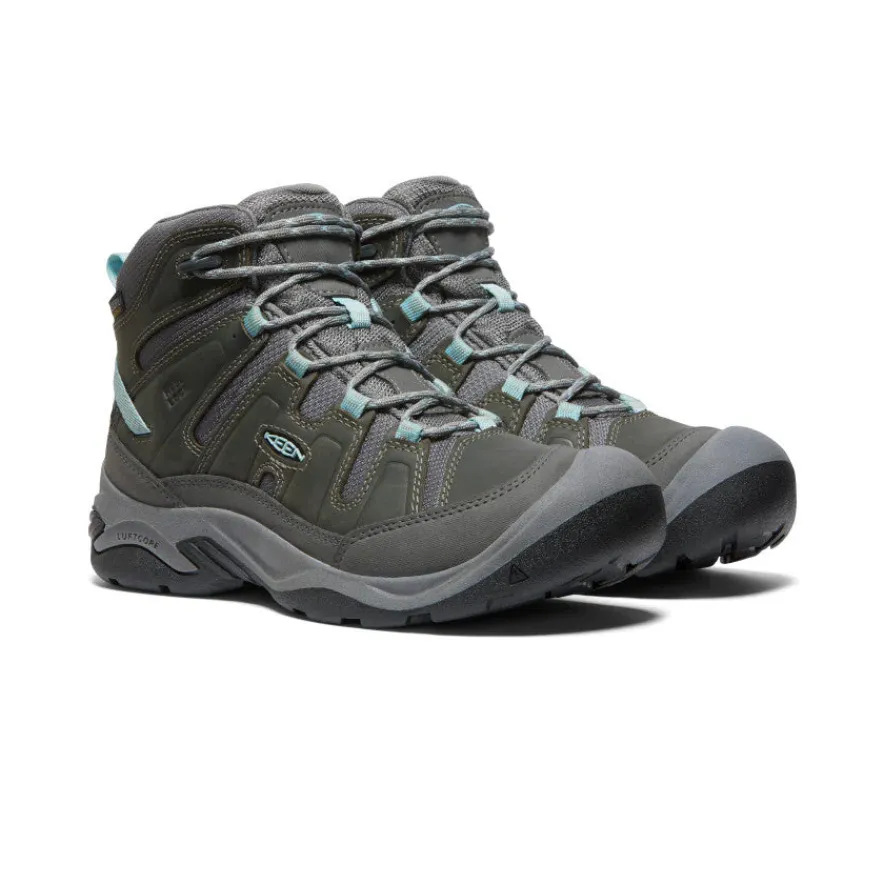 Fashion Circadia Waterproof Boot Pour Femme | Steel Grey/Cloud Blue Femme Imperméable À L'eau|Bottes