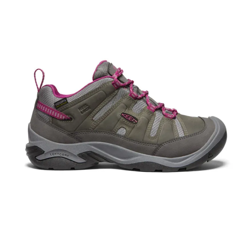 Fashion Circadia Waterproof Shoe Pour Femme | Steel Grey/Boysenberry Femme Imperméable À L'eau|Chaussures