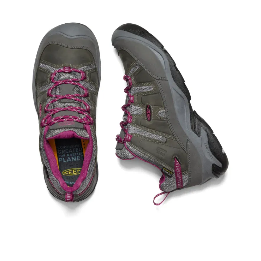 Fashion Circadia Waterproof Shoe Pour Femme | Steel Grey/Boysenberry Femme Imperméable À L'eau|Chaussures
