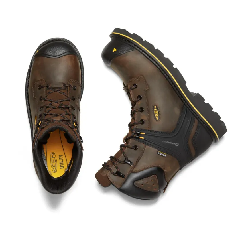 Best Sale CSA Abitibi II Boot (Carbon-Fiber Toe) Pour Homme | Cascade Brown/Black Homme Bottes Et Chaussures De Travail|Imperméable À L'eau