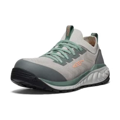 Sale CSA Arvada Shift Work Sneaker Pour Femme | Steel Grey/Granite Green Femme Bottes Et Chaussures De Travail