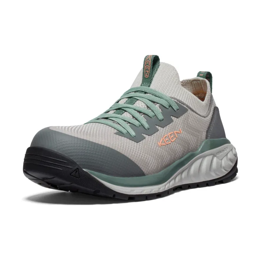 Sale CSA Arvada Shift Work Sneaker Pour Femme | Steel Grey/Granite Green Femme Bottes Et Chaussures De Travail