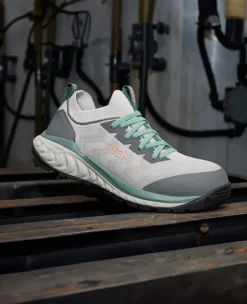 Sale CSA Arvada Shift Work Sneaker Pour Femme | Steel Grey/Granite Green Femme Bottes Et Chaussures De Travail