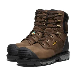 Clearance CSA Camden 8" Insulated Waterproof Boot (Carbon-Fiber Toe) Pour Homme  |  Dark Earth/Black Homme Bottes Et Chaussures De Travail|Imperméable À L'eau