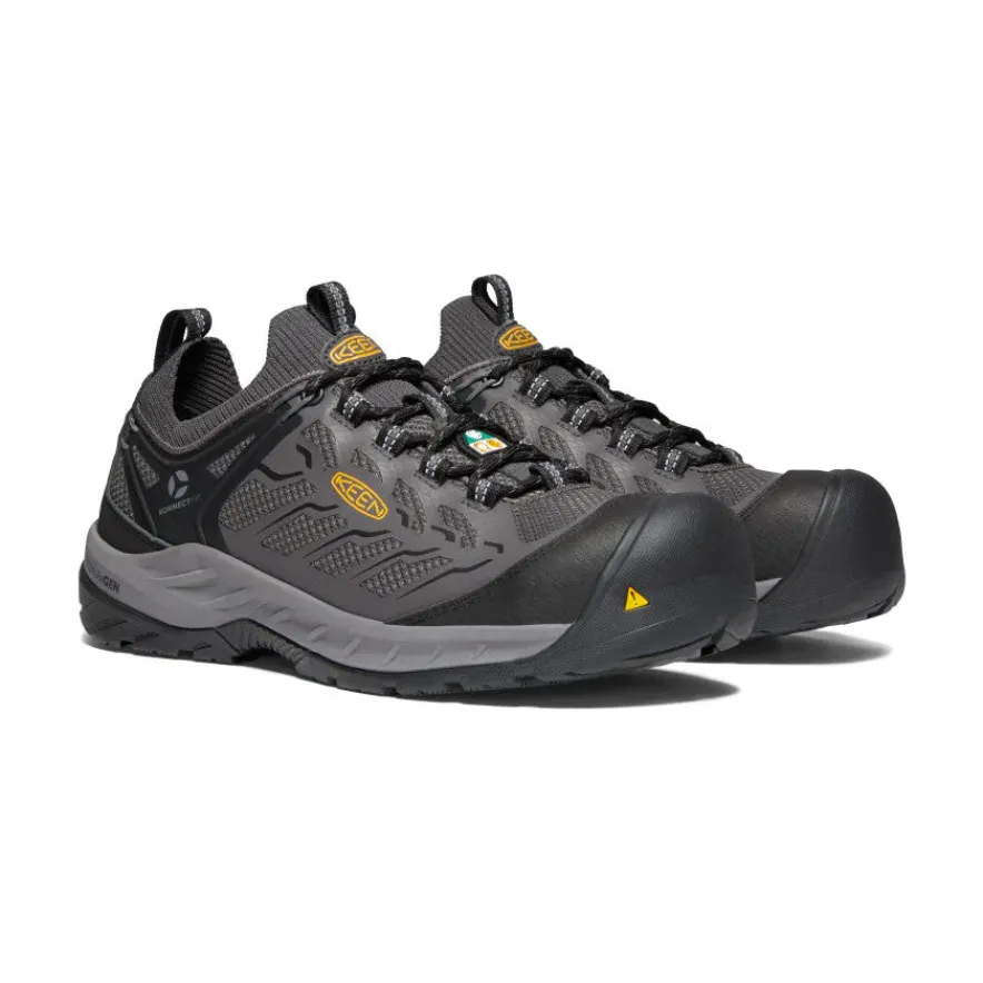 Best CSA Flint II Sport (Steel Toe) Pour Homme | Forged Iron/Black Homme Bottes Et Chaussures De Travail|Chaussures