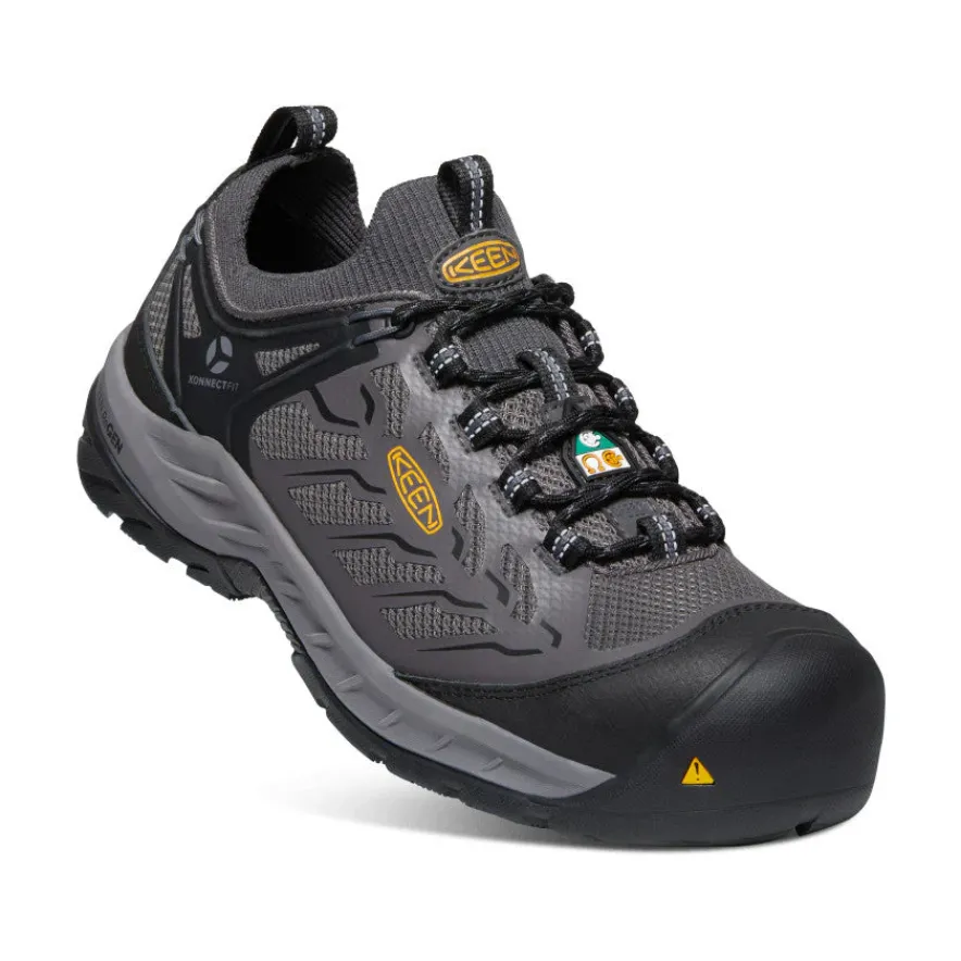 Best CSA Flint II Sport (Steel Toe) Pour Homme | Forged Iron/Black Homme Bottes Et Chaussures De Travail|Chaussures