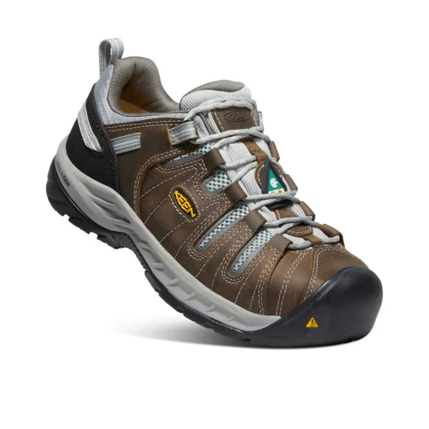 Store CSA Flint II (Steel Toe) Pour Femme | Cascade Brown/Surf Spray Femme Bottes Et Chaussures De Travail|Chaussures