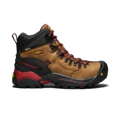 Hot CSA Hamilton Waterproof Boot (Carbon-Fiber Toe) Pour Homme | BISON/JESTER RED Homme Bottes Et Chaussures De Travail|Imperméable À L'eau