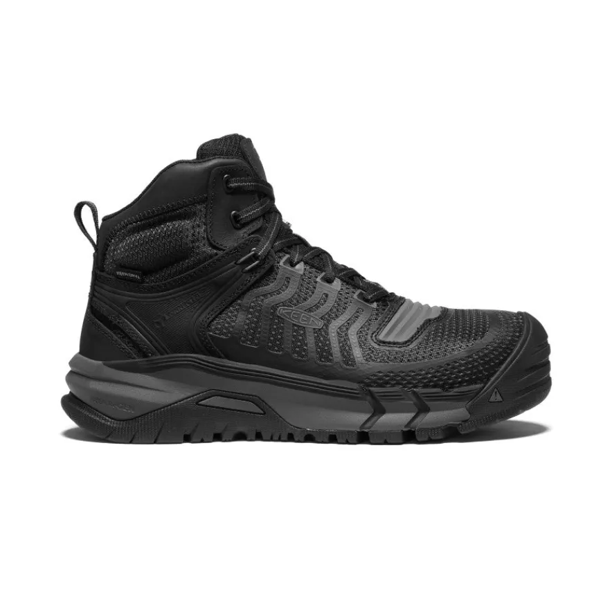 New CSA Kansas City Waterproof Boot (Carbon-Fiber Toe) Pour Homme | Black/Gun Metal Homme Bottes Et Chaussures De Travail|Imperméable À L'eau