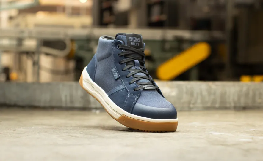 Clearance CSA Kenton Mid Pour Homme (Carbon-Fiber Toe) | Naval Academy/Gum Homme Bottes Et Chaussures De Travail|Chaussures