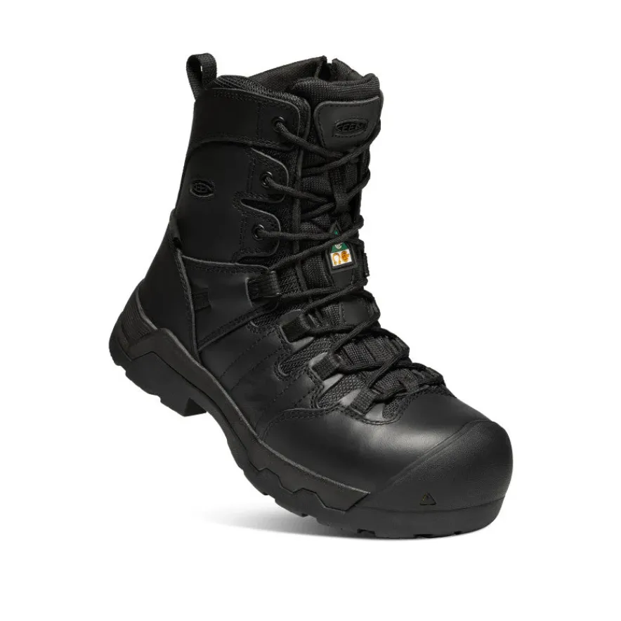 Cheap CSA Oshawa+ 8" Side Zip Boot (Carbon-Fiber Toe) Pour Femme | Femme Bottes Et Chaussures De Travail|Imperméable À L'eau