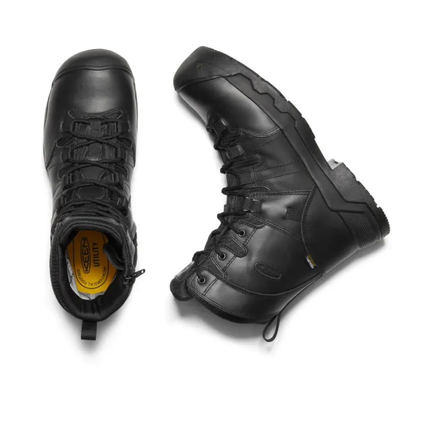 Best CSA Oshawa+ 8" Side Zip Waterproof Boot (Carbon-Fiber Toe) Pour Homme | Homme Bottes Et Chaussures De Travail|Imperméable À L'eau