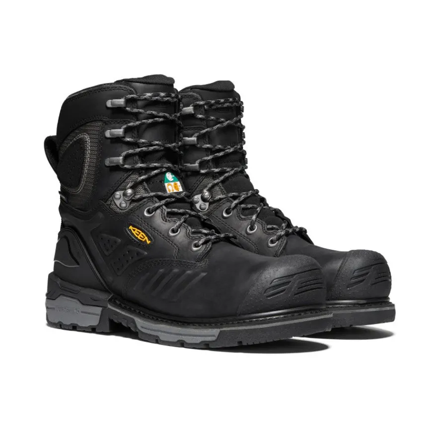 New CSA Philadelphia 8" Insulated Waterproof Boot (Carbon-Fiber Toe) Pour Homme | Homme Bottes Et Chaussures De Travail|Imperméable À L'eau