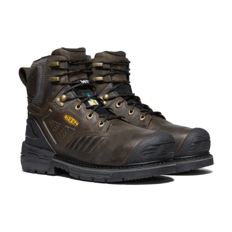 Discount CSA Philadelphia+ 6" Internal MET Waterproof Boot (Carbon-Fiber Toe) Pour Homme | Cascade Brown/Black Homme Bottes Et Chaussures De Travail|Imperméable À L'eau