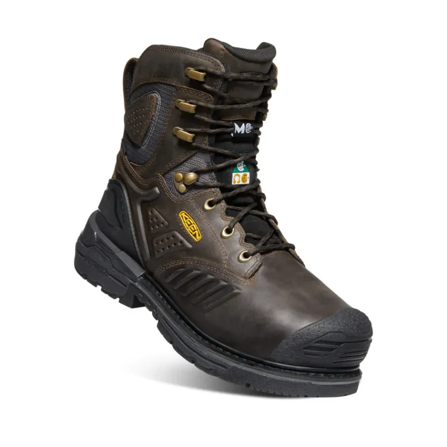 Online CSA Philadelphia+ 8" Internal MET Waterproof Boot (Carbon-Fiber Toe) Pour Homme | Cascade Brown/Black Homme Bottes Et Chaussures De Travail|Imperméable À L'eau