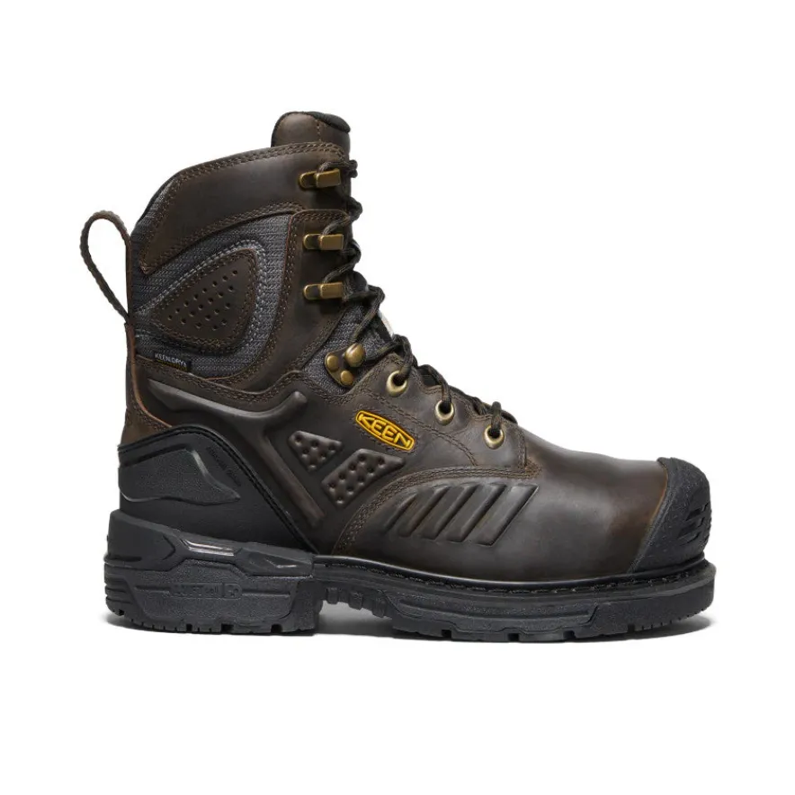 Best Sale CSA Philadelphia 8" Internal MET Waterproof Boot (Carbon-Fiber Toe) Pour Homme | CASCADE BROWN/BLACK Homme Bottes Et Chaussures De Travail|Imperméable À L'eau