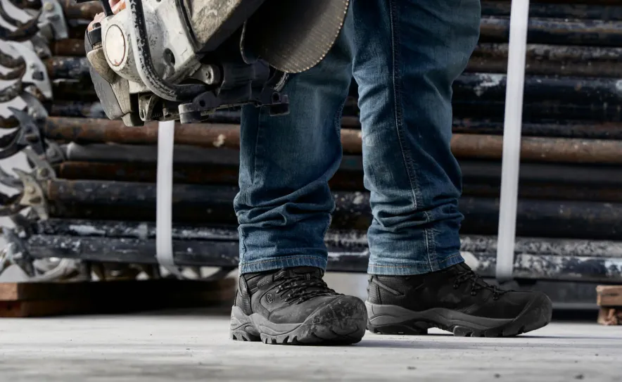 Online CSA Pittsburgh Energy 6" Waterproof Boot (Carbon-Fiber Toe) Pour Homme | Black/Forged Iron Homme Bottes Et Chaussures De Travail|Imperméable À L'eau