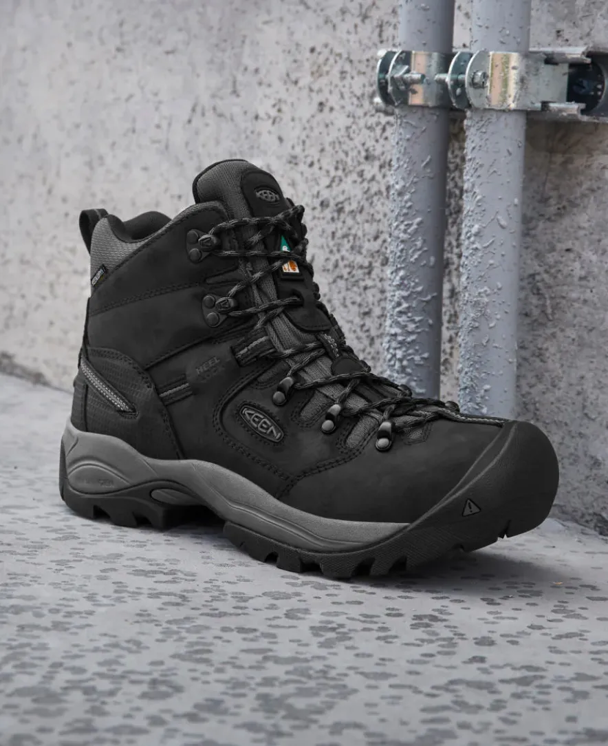 Online CSA Pittsburgh Energy 6" Waterproof Boot (Carbon-Fiber Toe) Pour Homme | Black/Forged Iron Homme Bottes Et Chaussures De Travail|Imperméable À L'eau