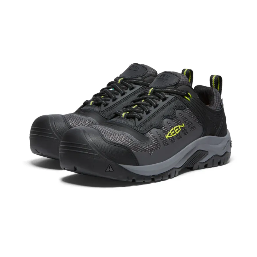 Clearance CSA Reno KBF Waterproof (Carbon-Fiber Toe) Pour Homme | Steel Grey/Evening Primrose Homme Bottes Et Chaussures De Travail|Imperméable À L'eau
