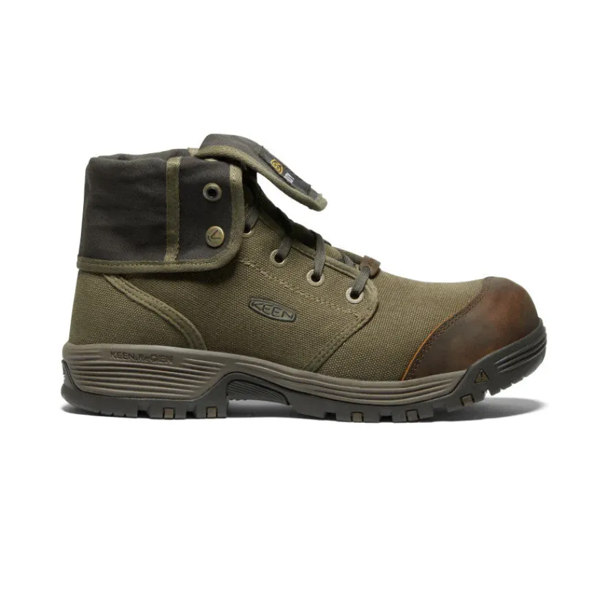 Best Sale CSA Roswell Mid (Carbon-Fiber Toe) Pour Homme | Military Olive/Black Olive Homme Bottes Et Chaussures De Travail|Bottes