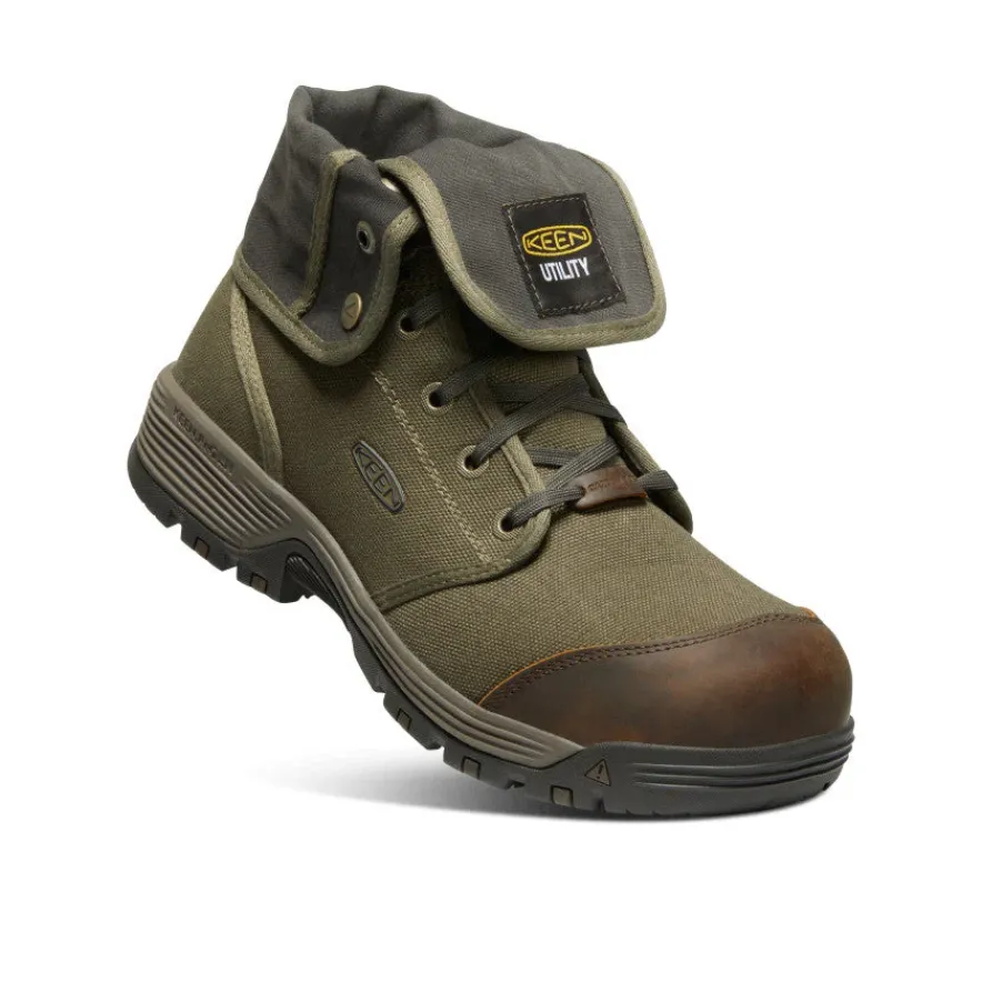 Best Sale CSA Roswell Mid (Carbon-Fiber Toe) Pour Homme | Military Olive/Black Olive Homme Bottes Et Chaussures De Travail|Bottes