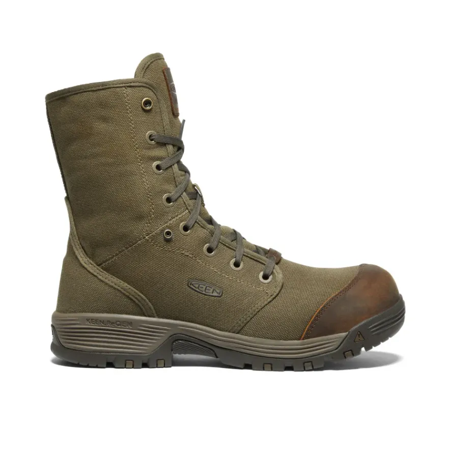 Best Sale CSA Roswell Mid (Carbon-Fiber Toe) Pour Homme | Military Olive/Black Olive Homme Bottes Et Chaussures De Travail|Bottes