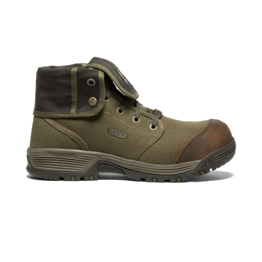 Best Sale CSA Roswell Mid (Carbon-Fiber Toe) Pour Homme | Military Olive/Black Olive Homme Bottes Et Chaussures De Travail|Bottes