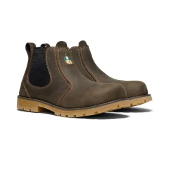 New CSA Seattle Romeo (Carbon-Fiber Toe) Pour Homme  |  CASCADE BROWN/GUM Homme Bottes Et Chaussures De Travail|Chaussures À Enfiler