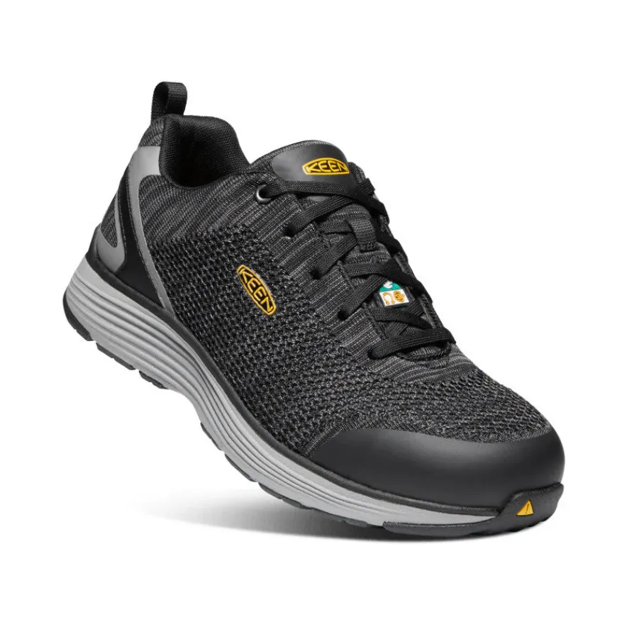 Sale CSA Sparta (Aluminum Toe) Pour Homme | Black/Grey Flannel Homme Bottes Et Chaussures De Travail|Chaussures