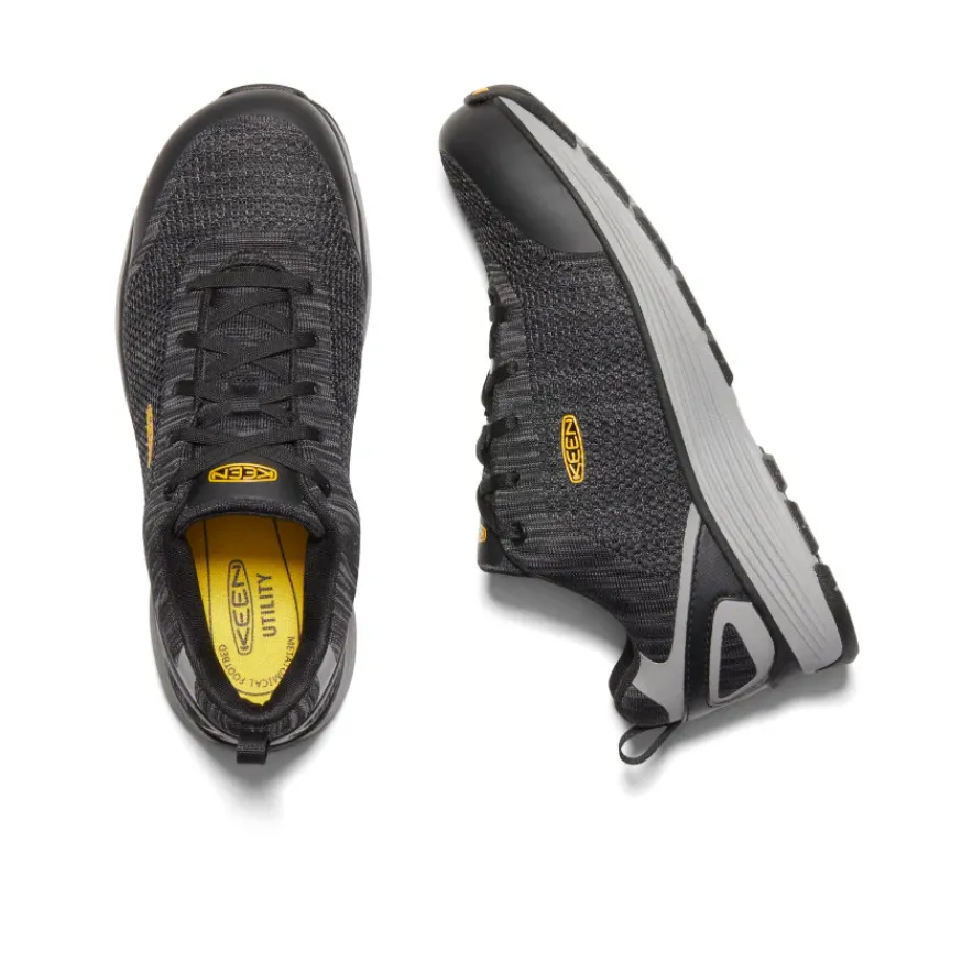 Sale CSA Sparta (Aluminum Toe) Pour Homme | Black/Grey Flannel Homme Bottes Et Chaussures De Travail|Chaussures
