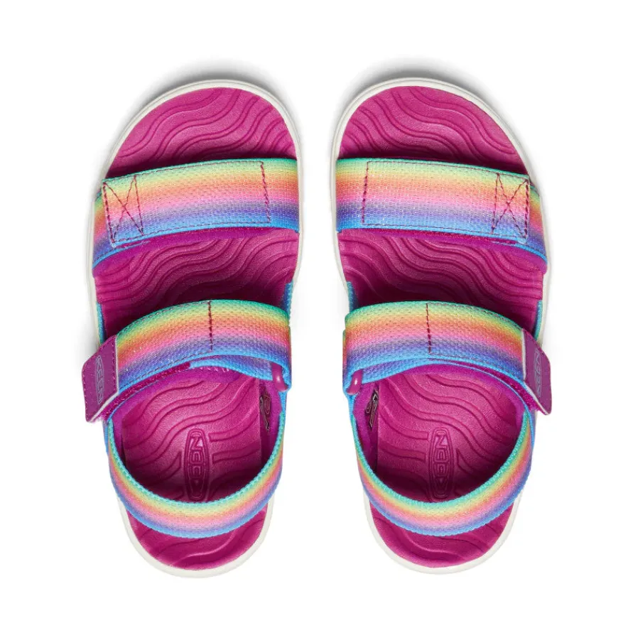 Best Elle Backstrap Pour Enfants | Rainbow/Festival Fuchsia Enfant Sandales