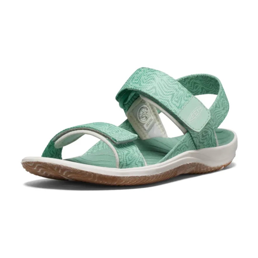 Cheap Elle Backstrap Pour Jeunes | Lichen/Star White Enfant Sandales