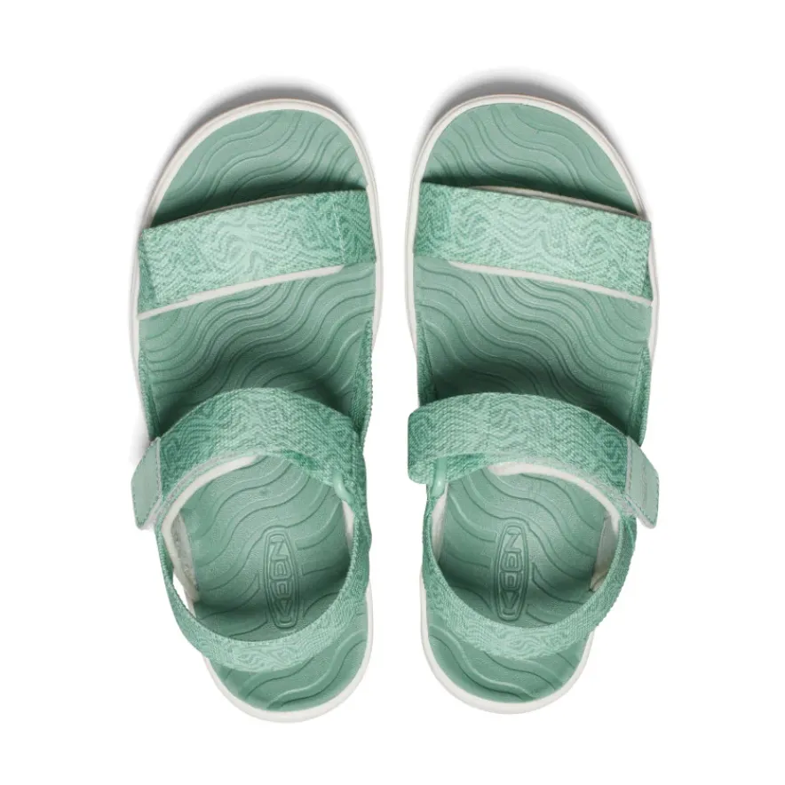 Cheap Elle Backstrap Pour Jeunes | Lichen/Star White Enfant Sandales