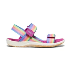 Best Elle Backstrap Pour Jeunes  |  Rainbow/Festival Fuchsia Enfant Sandales
