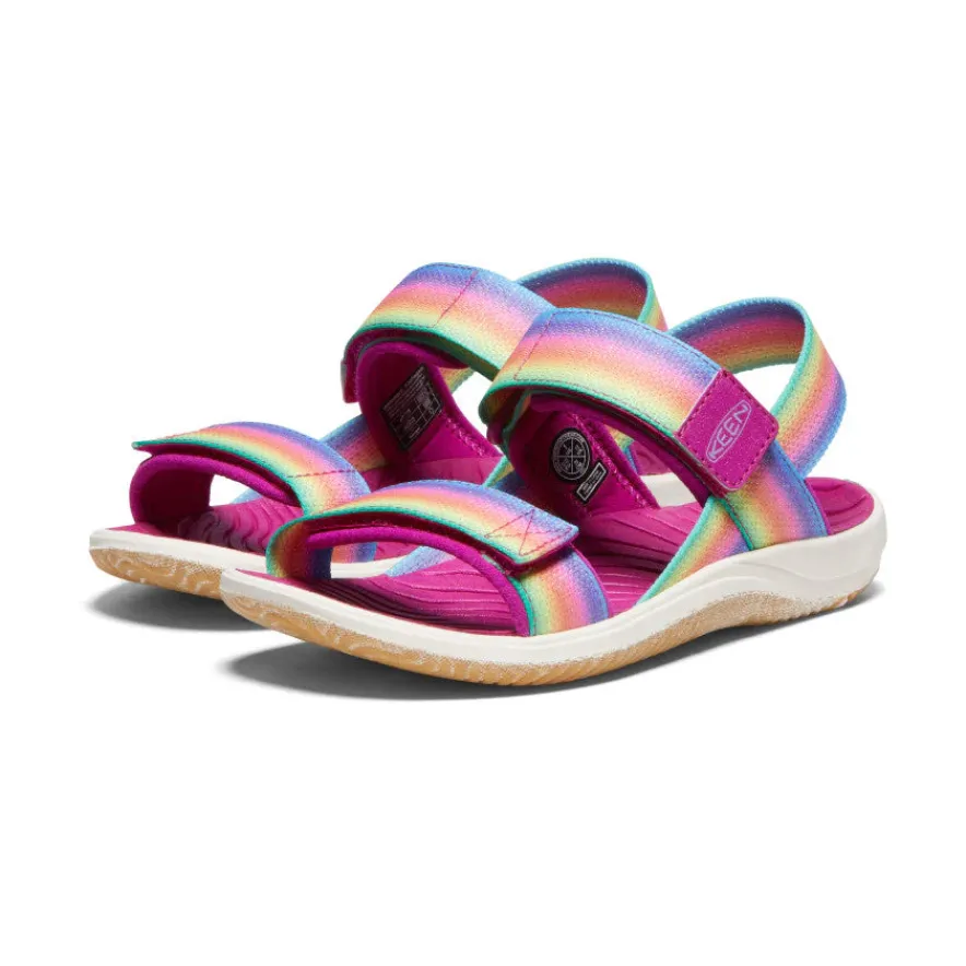 Best Elle Backstrap Pour Jeunes | Rainbow/Festival Fuchsia Enfant Sandales