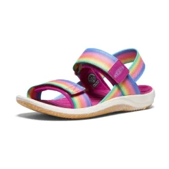 Best Elle Backstrap Pour Jeunes | Rainbow/Festival Fuchsia Enfant Sandales