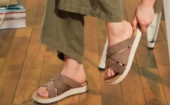 Cheap Elle Mixed Slide Pour Femme | Femme Sandales