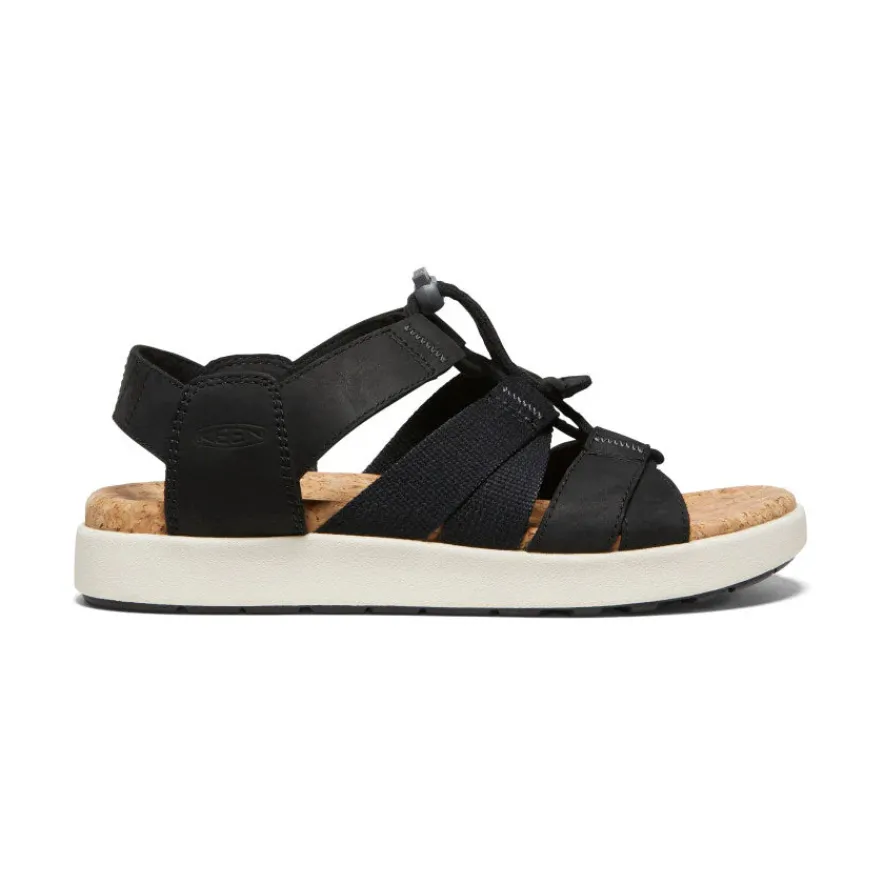 Discount Elle Mixed Strap Sandal Pour Femme | Femme Sandales