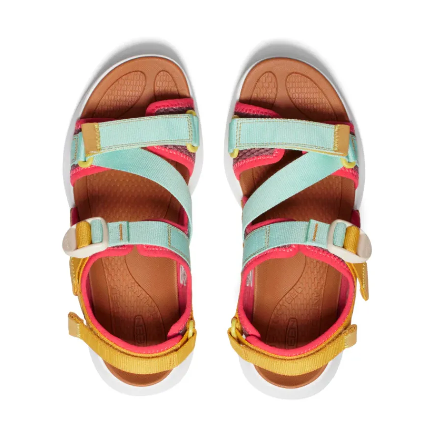 Outlet Elle Sport Backstrap Sandal Pour Femme | Golden Yellow/Lichen Femme Sandales