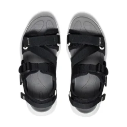 Hot Elle Sport Backstrap Sandal Pour Femme | Black/Steel Grey Femme Sandales