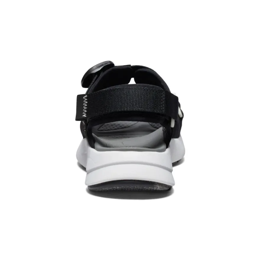 Hot Elle Sport Backstrap Sandal Pour Femme | Black/Steel Grey Femme Sandales