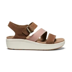 Outlet Ellecity Backstrap Pour Femme | Toasted Coconut/Fawn Femme Sandales