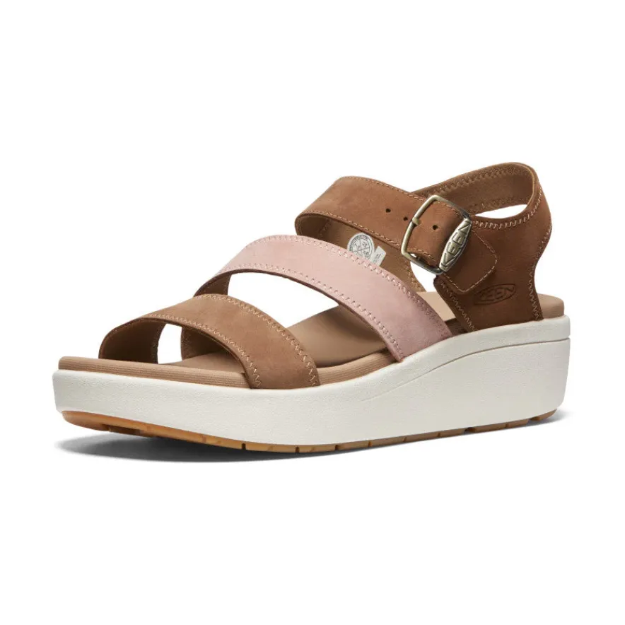 Outlet Ellecity Backstrap Pour Femme | Toasted Coconut/Fawn Femme Sandales