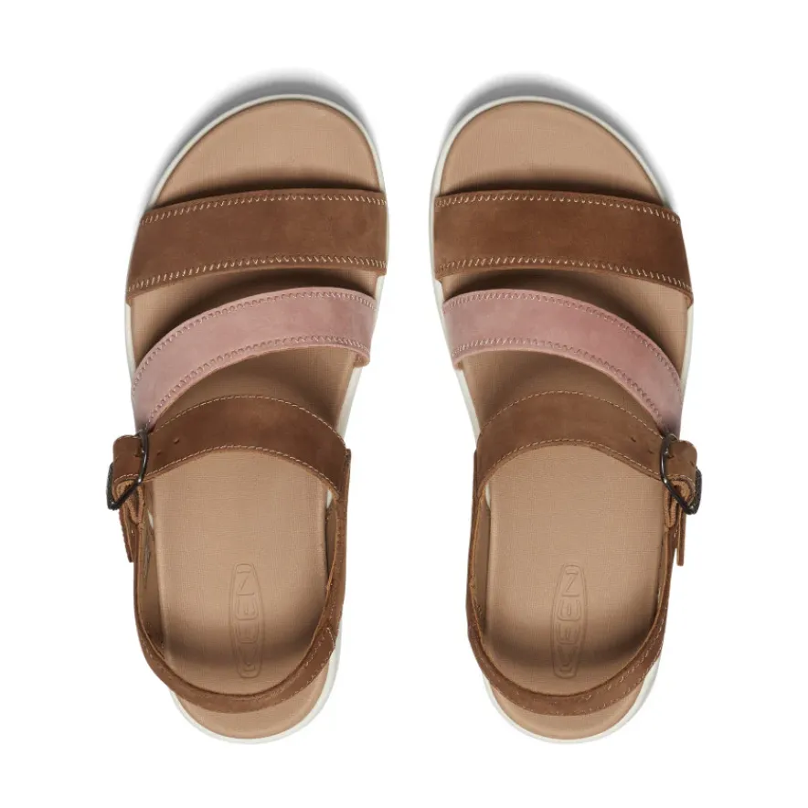 Outlet Ellecity Backstrap Pour Femme | Toasted Coconut/Fawn Femme Sandales