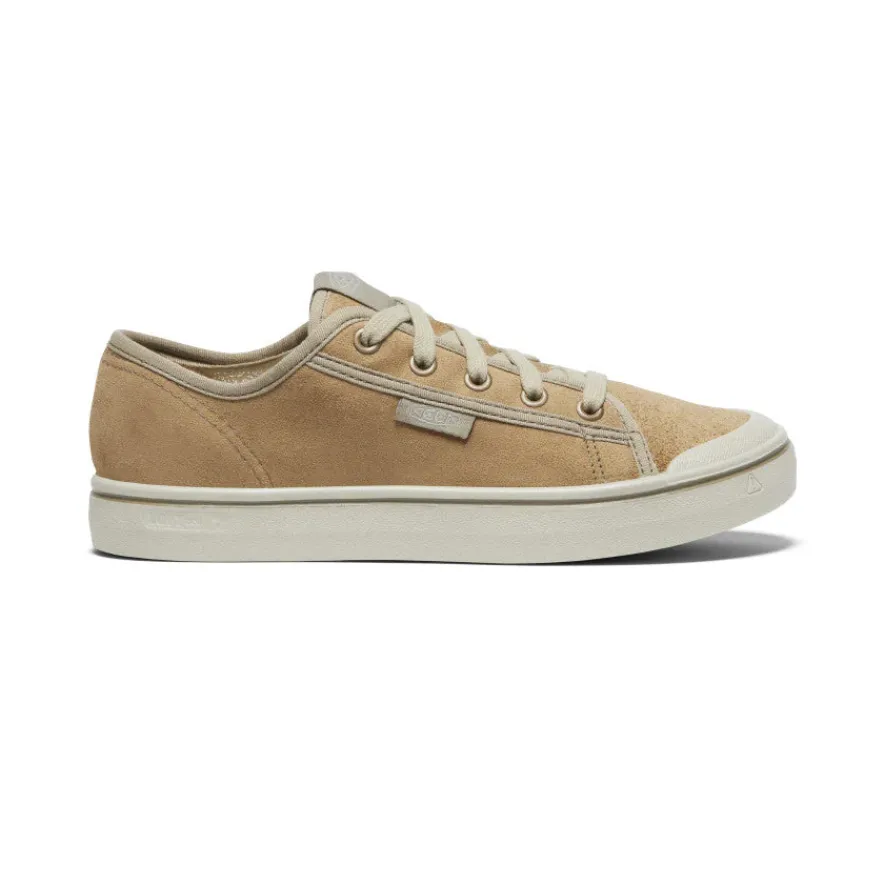 Best Sale Elsa Harvest Leather Sneaker Pour Femme | Beige/Silver Birch Femme Chaussures