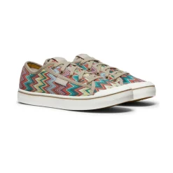 Clearance Elsa V Sneaker Pour Femme  |  Chevron/Star White Femme Chaussures